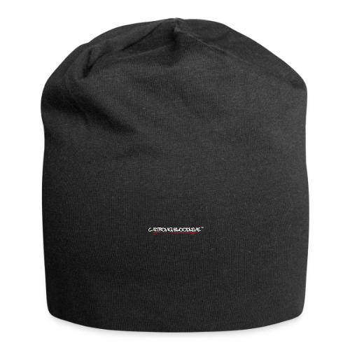C.Strong Bloodline Logo (White) - Jersey Beanie