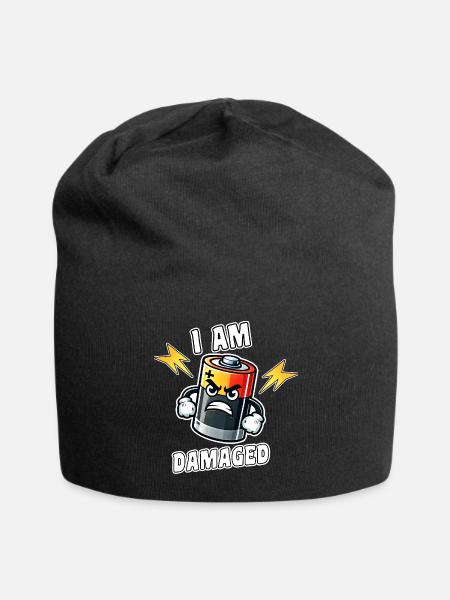 Emotional Depth Self-Perception Acceptance - Jersey Beanie - black - Front
