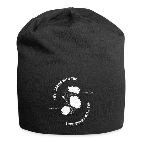 Love Grows With The Sun Of Faith - Jersey Beanie
