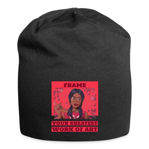 Frame Your Greatest Work of Art - Jersey Beanie