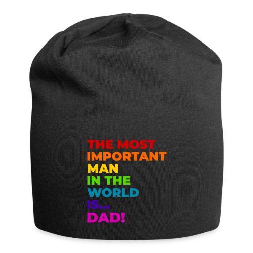 Dad: The Most Important Man in the World - Jersey Beanie