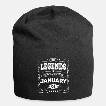 True legends are born in January - Beanie
