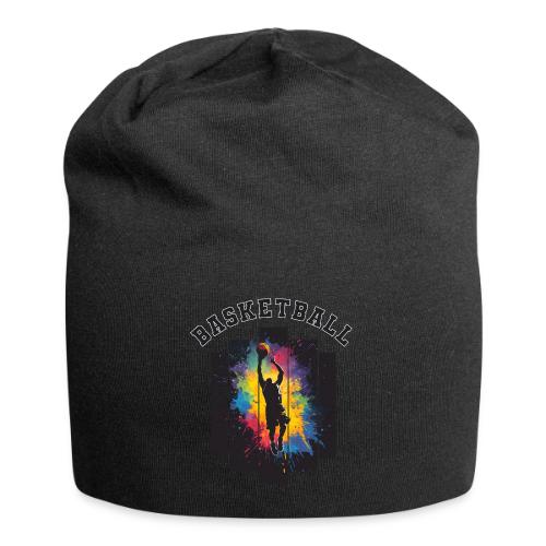 Basketball Slam Dunk Splash Design - Jersey Beanie
