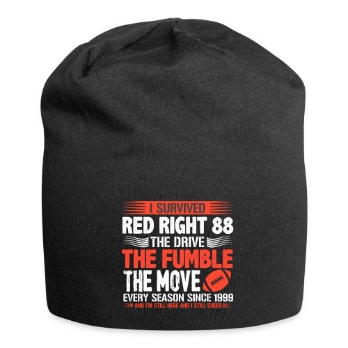 I Survived Red Right 88 Funny Cleveland Football - Jersey Beanie