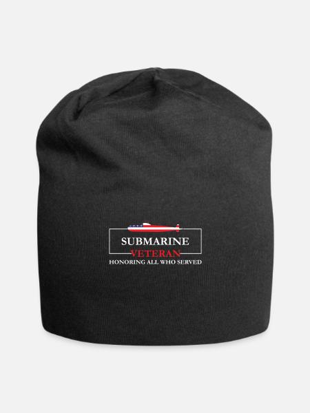 SUBMARINE VETERAN - Jersey Beanie - black