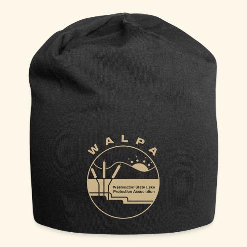 gold logo - Jersey Beanie
