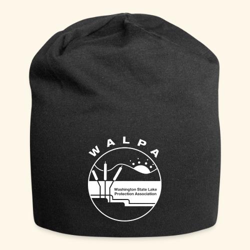 white logo - Jersey Beanie
