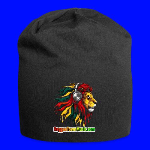 Reggae Music Radio Lion Head Soundwaves design - Tuque en jersey