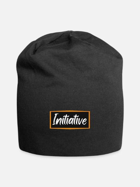 Initiative - Jersey Beanie - black