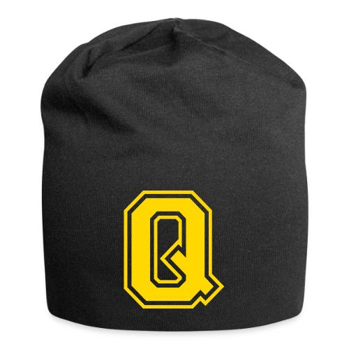Letter Q – Capital Athletic Alphabet Monogram - Jersey Beanie
