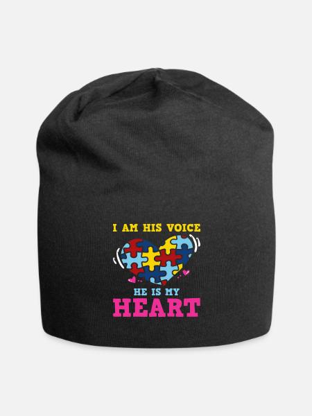 Autism Awareness - Jersey Beanie - black