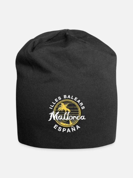 Mallorca Spain Majorca Espana - Jersey Beanie - black - Front