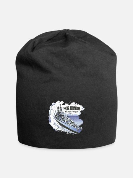 For honor never forget For honor never forget insp - Jersey Beanie - black - Front