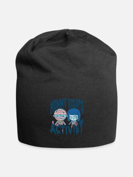 Mummy right activist Mummy right activist inspirat - Jersey Beanie - black - Front