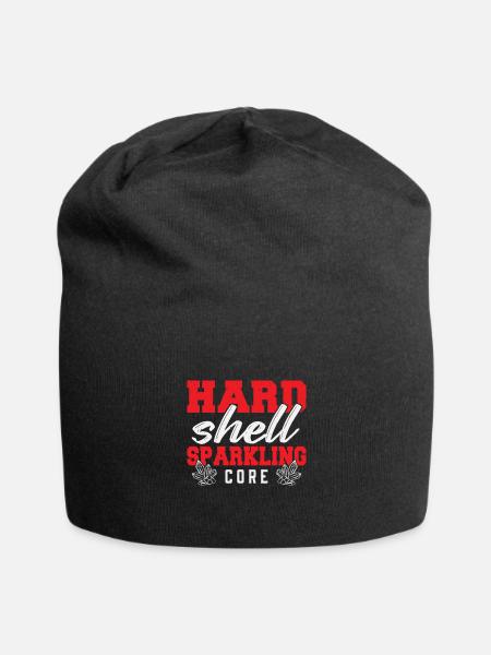 Hard Shell Sparkling Core Ores Collecting - Jersey Beanie - black - Front