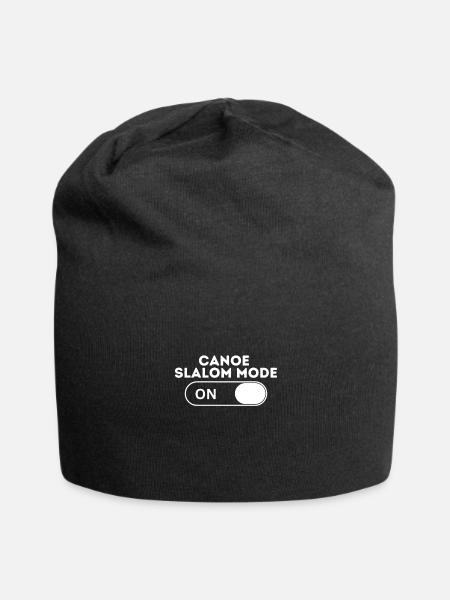 Canoe Slalom Mode - Jersey Beanie - black - Front