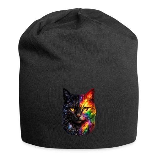 Cosmic Galaxy Rainbow Cat - Jersey Beanie