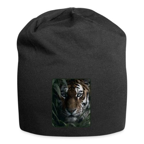 Tiger Jungle Eyes Wildlife Design - Jersey Beanie