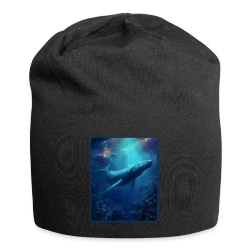 Humpback Whale Ocean Reef Design - Jersey Beanie