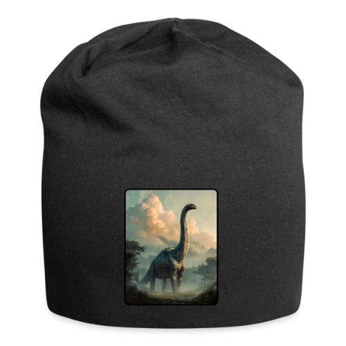 Brachiosaurus Prehistoric Scene Design - Jersey Beanie