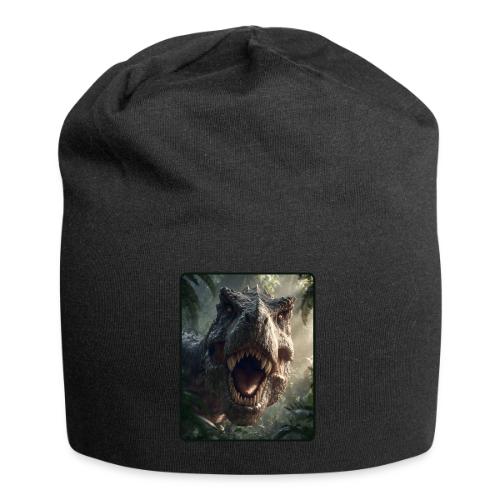 T Rex Jungle Roar Design - Jersey Beanie
