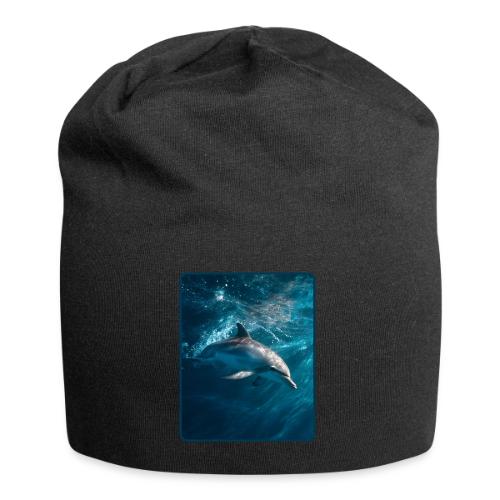 Dolphin Sunlit Ocean Serenity Design - Jersey Beanie