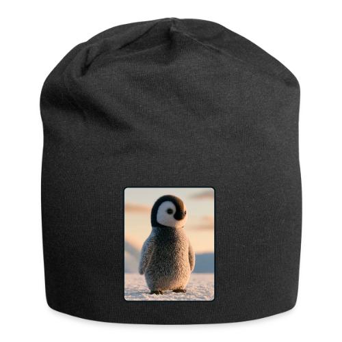 Cute Penguin Chick Sunrise Design - Jersey Beanie