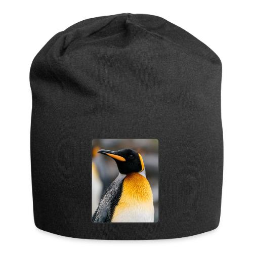 King Penguin Portrait Design - Jersey Beanie