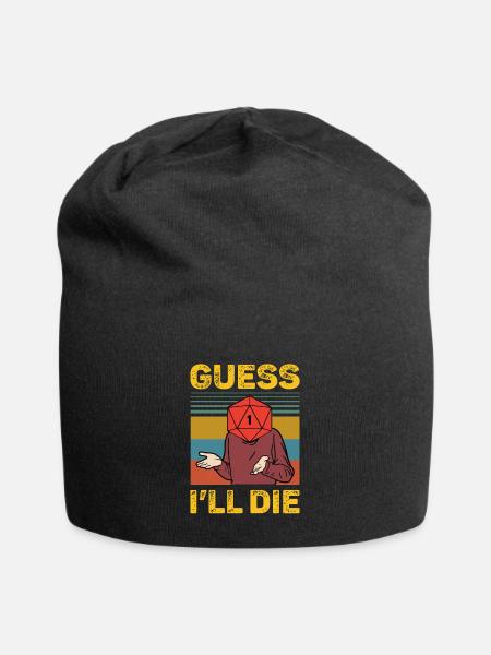 meme tabletop game - Jersey Beanie - black - Front
