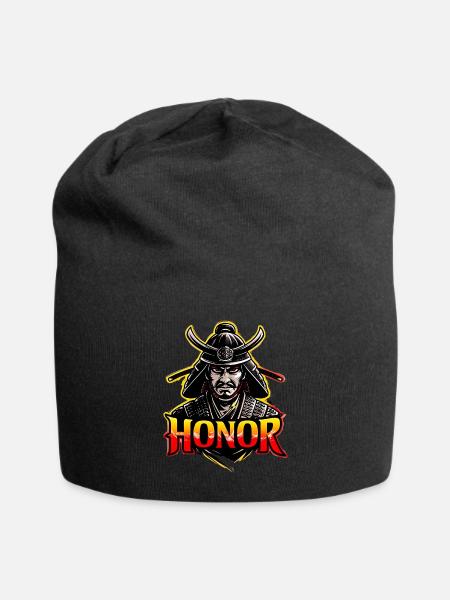 HONOR 3 - Jersey Beanie - black - Front