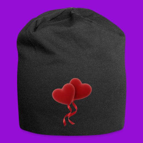 Two hearts together - Jersey Beanie