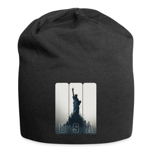 USA: Liberty Rising Over Manhattan - Jersey Beanie