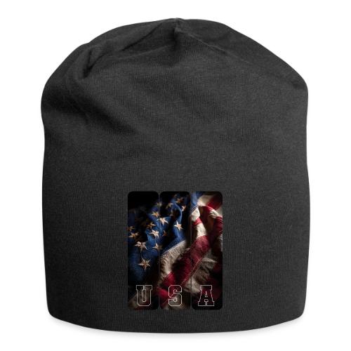 USA: Worn Stars and Stripes - Jersey Beanie