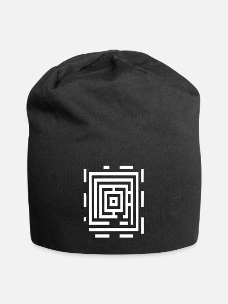 The Impossible Maze: Can You Escape? - Jersey Beanie - black