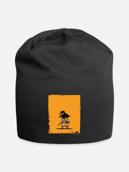 Lone Ronin Samurai - Jersey Beanie - black - Front