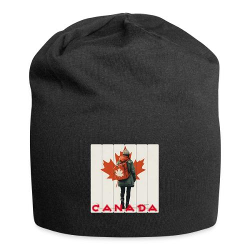 Canada: Proud Canadian Woman - Jersey Beanie
