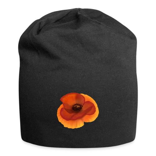 Vivid poppy - Jersey Beanie