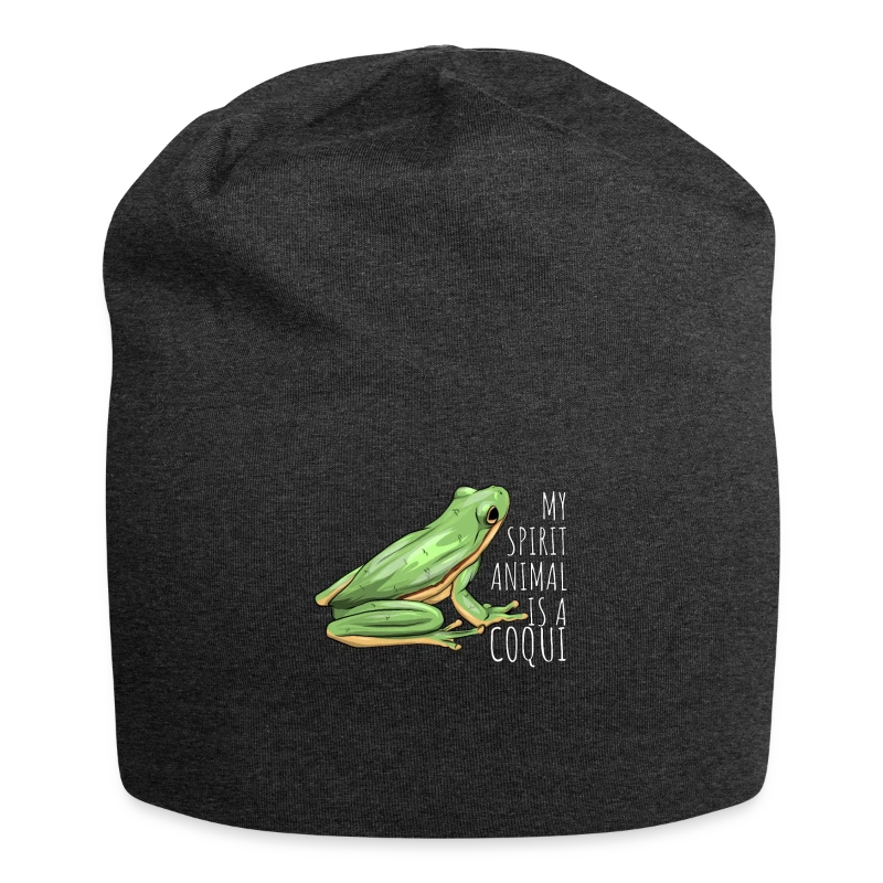 My Spirit Animal is a Coqui Boricua Puerto Rico Re - Jersey Beanie