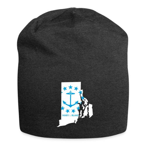 Mary And Blake Logo - RI Map - Jersey Beanie