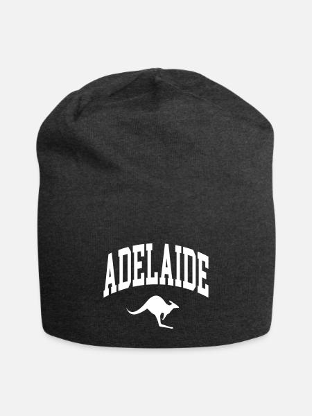 Adelaide - Jersey Beanie - charcoal grey
