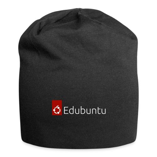 Edubuntu Logo 2023 - White - Jersey Beanie