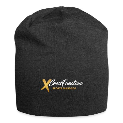 White XF SPORTS MASSAGE LOGO (front only) - Jersey Beanie