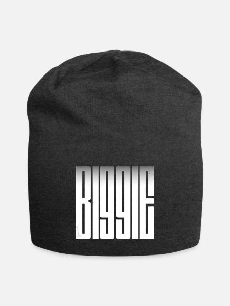 Monolithic Mono Glyphs - Jersey Beanie - charcoal grey - Front