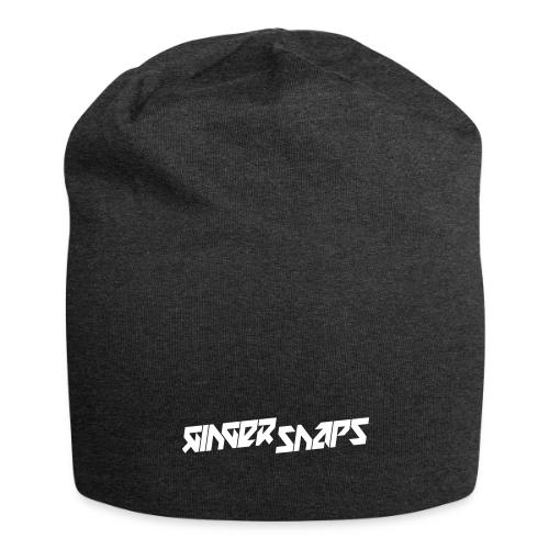 Ginger Snap5 logo (one line white) - Jersey Beanie