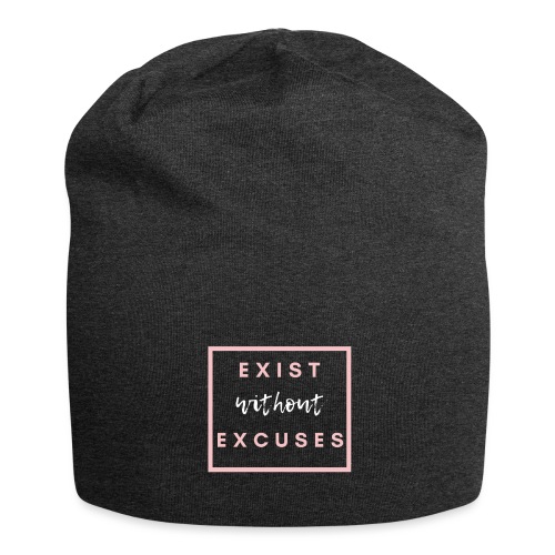 Exist Without Excuses - Square - Jersey Beanie