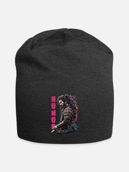 HONOR 3 - Jersey Beanie - charcoal grey - Front