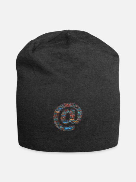 Party wear dresses - Jersey Beanie - charcoal grey - Front