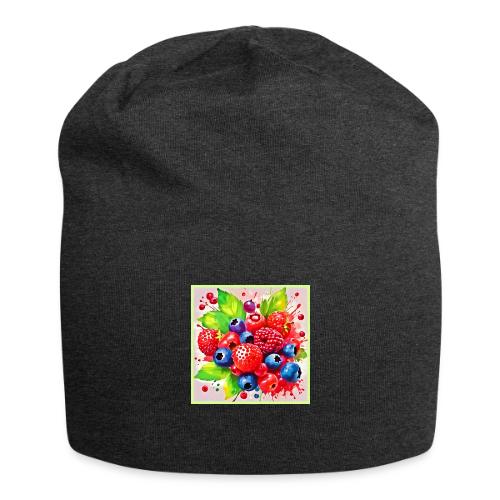 Summer Berry Splash Design - Jersey Beanie