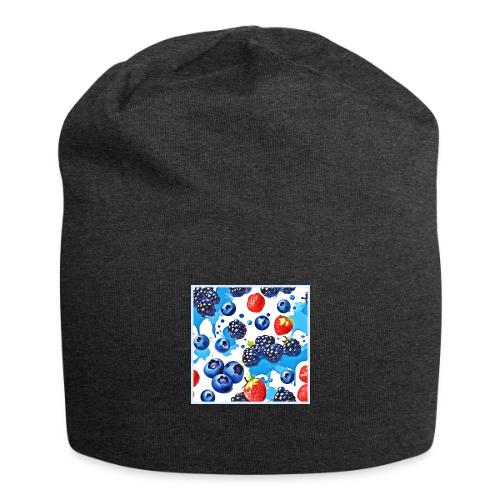 Vibrant Berry Pattern - Jersey Beanie
