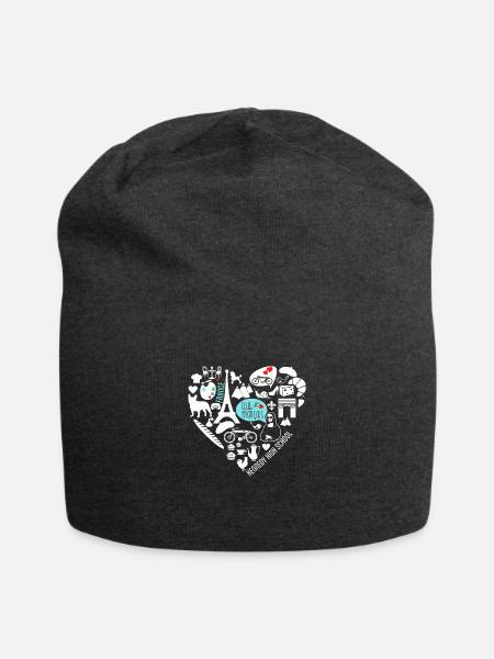Kennedy High School - Jersey Beanie - charcoal grey - Front